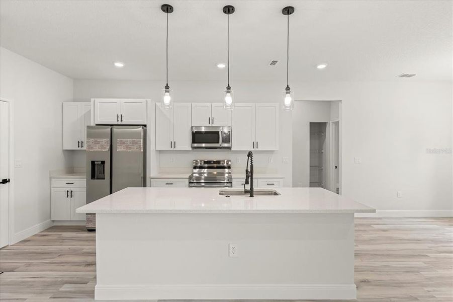Furnished interior view inside a new home in , Ocala (Image 3). Furnished interior view inside a new home in , Ocala (Image 3).