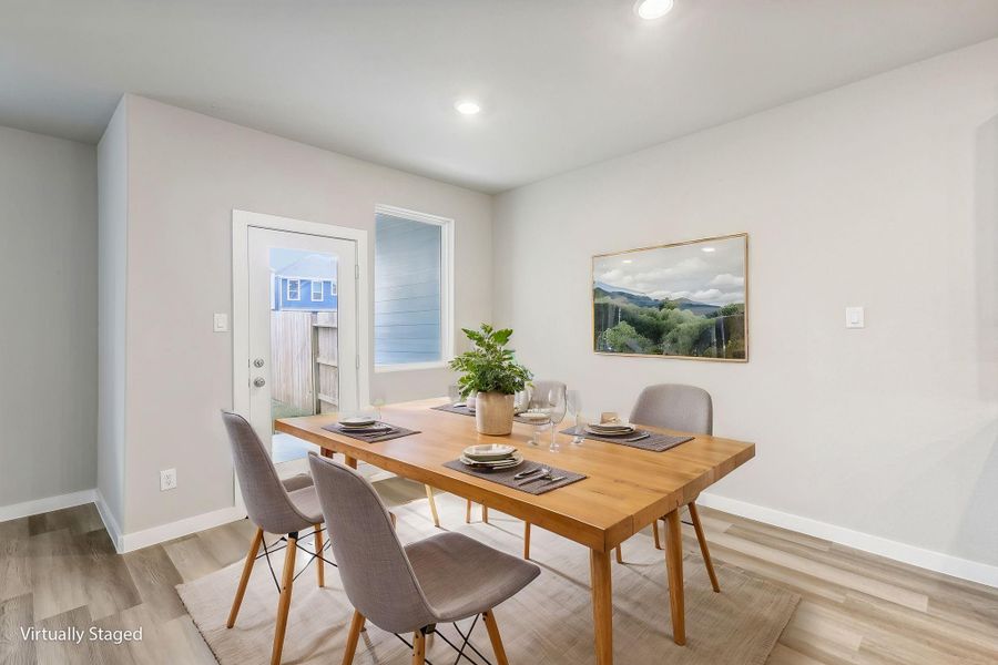 Photo is not of the actual home, but is an inspirational photo of builder’s model home and may depict options, furnishings, and/or decorator features that are not included