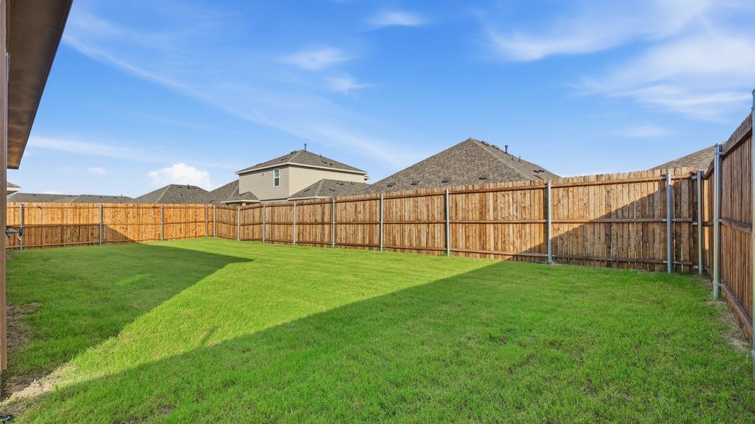 Exterior details and patio area of a home in Patriot Estates, Venus (Image 23). Exterior details and patio area of a home in Patriot Estates, Venus (Image 23).