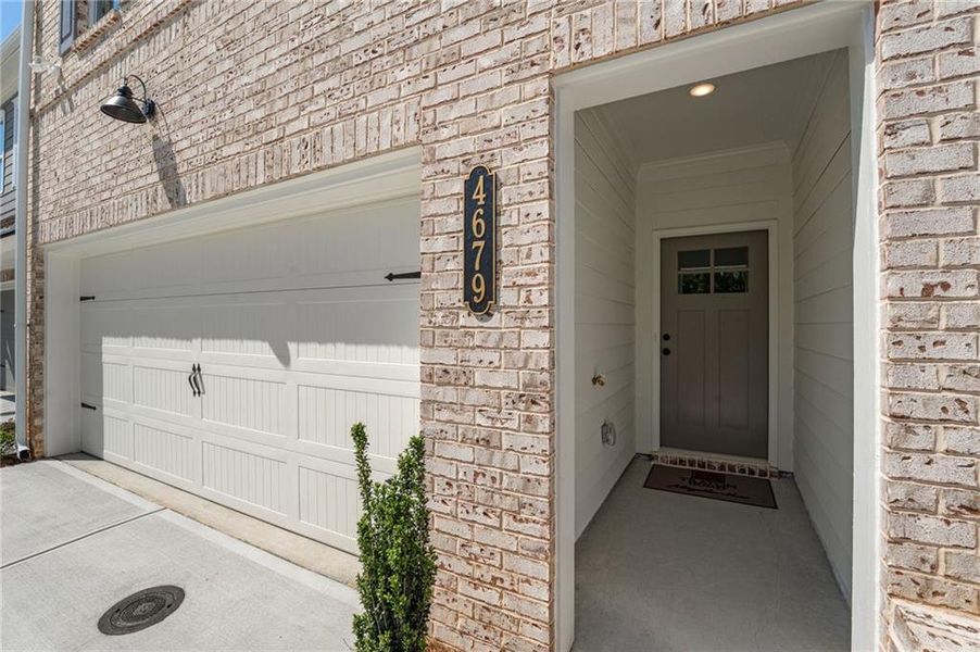 Exterior details and patio area of a home in Wildwood Place, Powder Springs (Image 3).