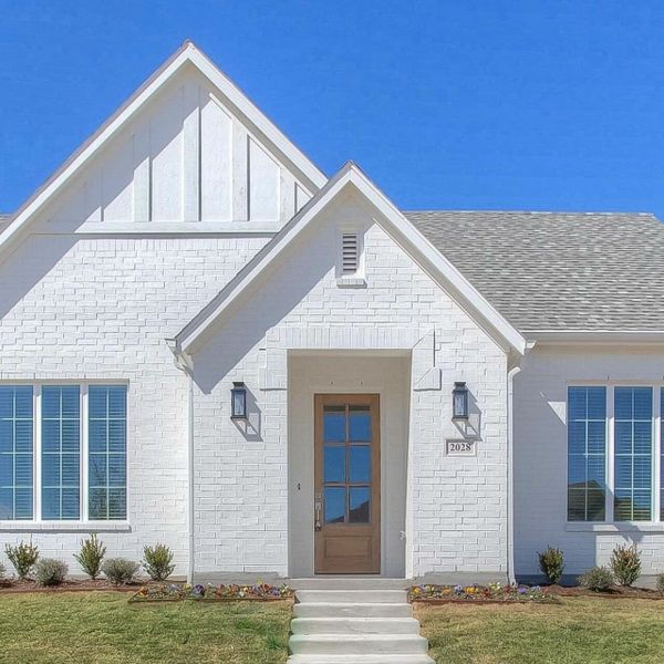 Representative exterior photo of a completed home built from the The Lafayette by Village Homes in Walsh, Aledo, TX (Image 4). Representative exterior photo of a completed home built from the The Lafayette by Village Homes in Walsh, Aledo, TX (Image 4).