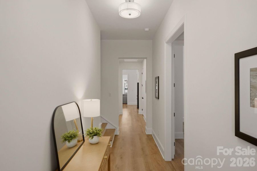 Furnished interior view inside a new home in , Mooresville (Image 14).