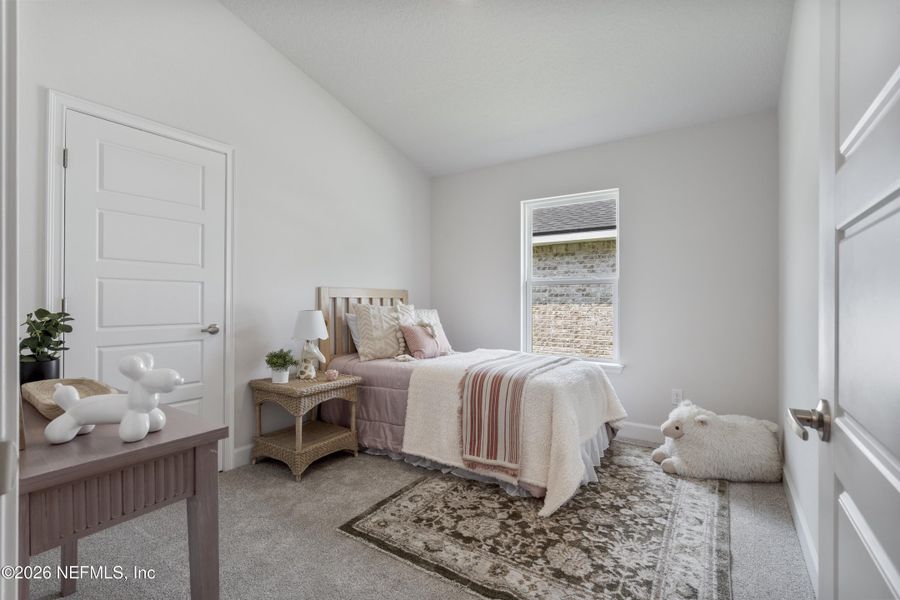 Furnished interior view inside a new home in Summerglen, Jacksonville (Image 17).