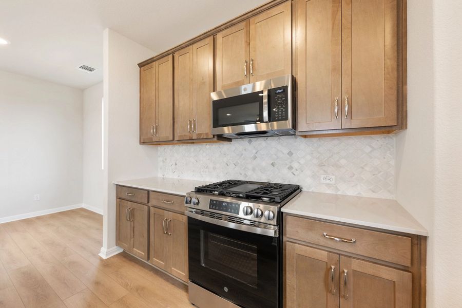 Furnished interior view inside a new home in The Cottages at La Cima, San Marcos (Image 13).