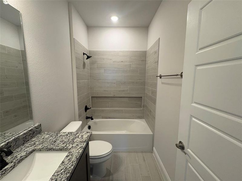 Furnished interior view inside a new home in , Tioga (Image 3).