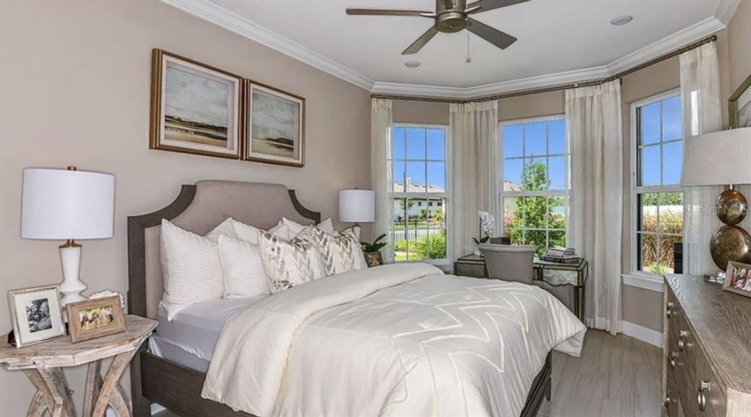 Furnished interior view inside a new home in Esplanade at Wiregrass Ranch, Wesley Chapel (Image 12).