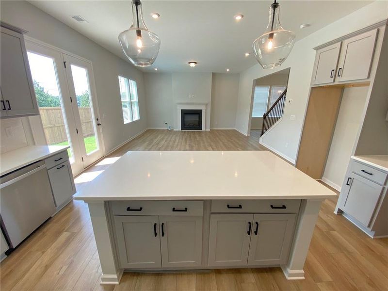 Furnished interior view inside a new home in , Lilburn (Image 17).