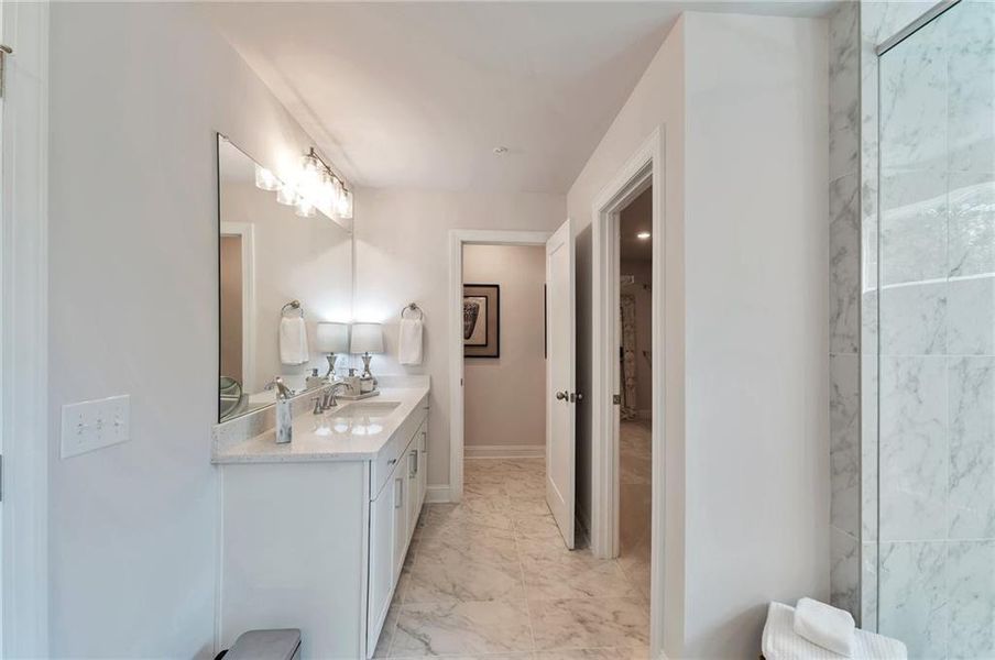 Furnished interior view inside a new home in , Calhoun (Image 7).