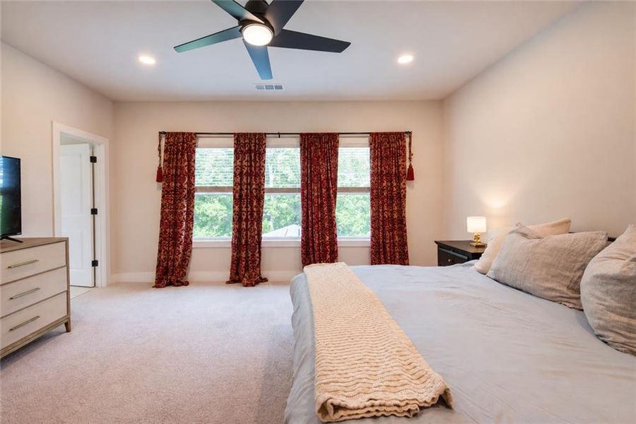 Furnished interior view inside a new home in , Cumming (Image 39). Furnished interior view inside a new home in , Cumming (Image 39).