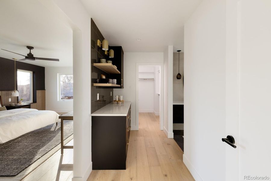 Furnished interior view inside a new home in , Denver (Image 12).