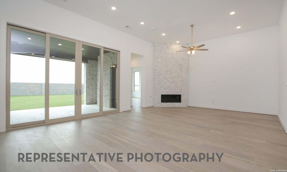 Spacious, unfurnished interior of a new home in Mayfair, New Braunfels (Image 25). Spacious, unfurnished interior of a new home in Mayfair, New Braunfels (Image 25).