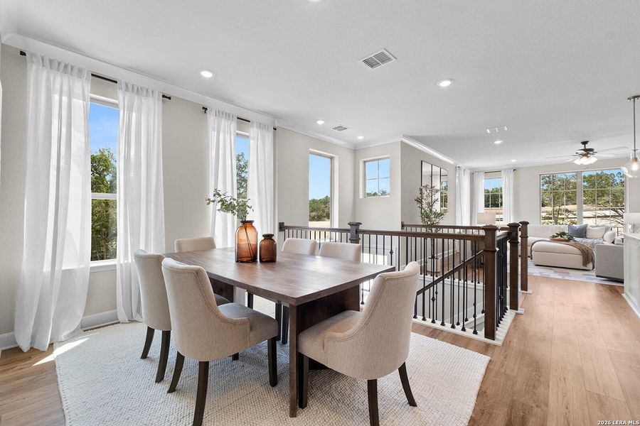 Furnished interior view inside a new home in Friedrich Hill, San Antonio (Image 12).