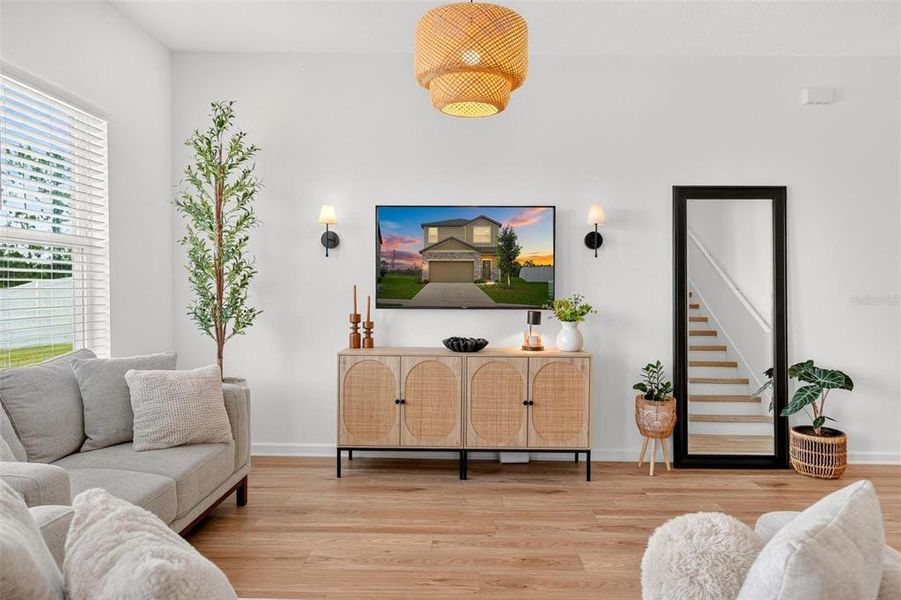 Furnished interior view inside a new home in , Groveland (Image 13).
