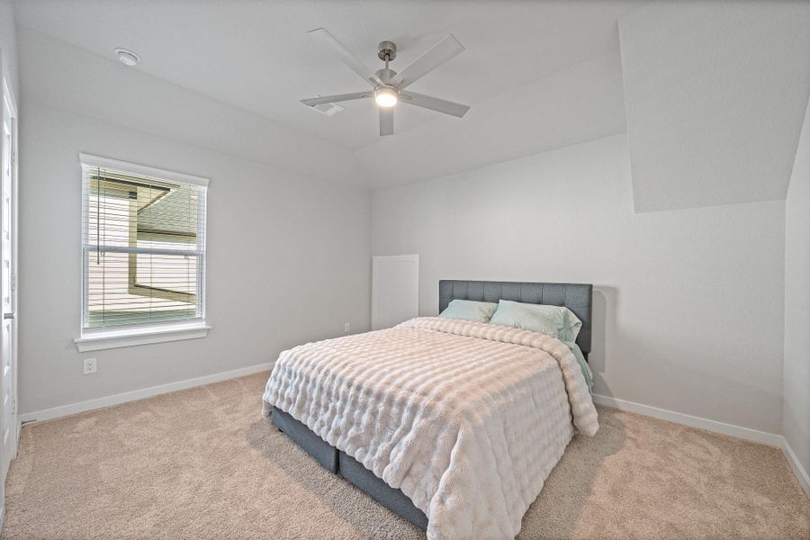 Furnished interior view inside a new home in Morton Creek Ranch, Katy (Image 37).