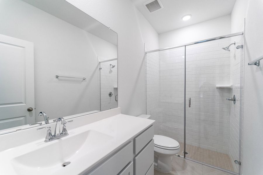 Furnished interior view inside a new home in Sunfield, Buda (Image 10).