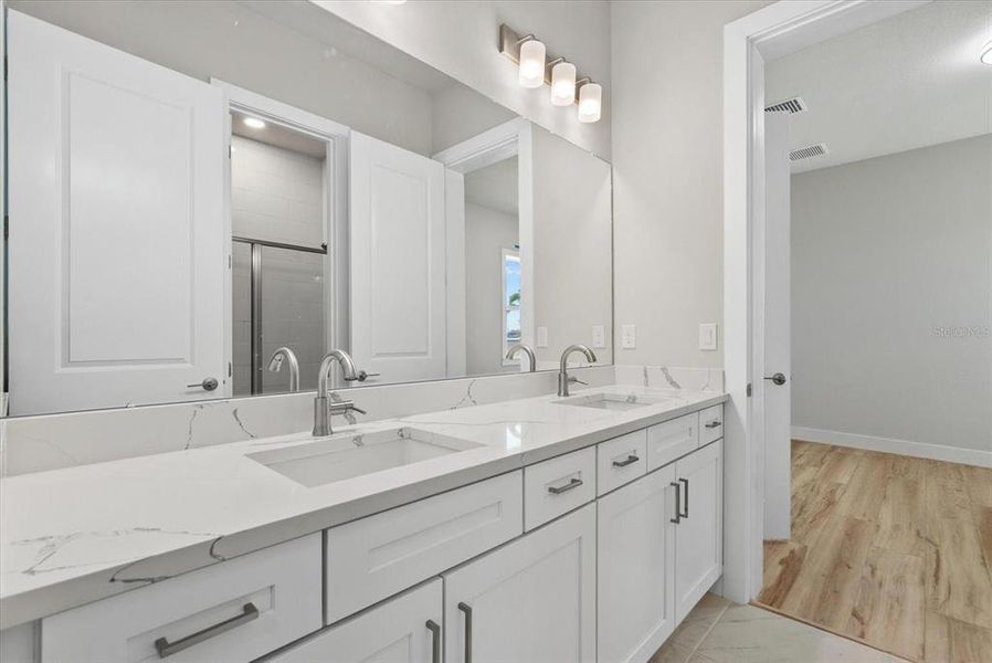 Furnished interior view inside a new home in , Parrish (Image 12).