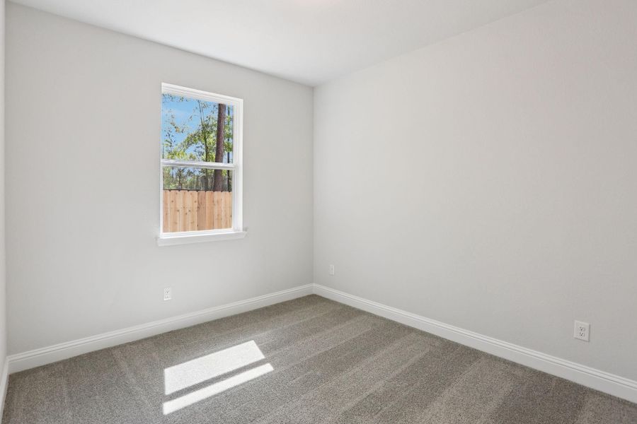 Spacious, unfurnished interior of a new home in Woodhavyn 40', Magnolia (Image 32).