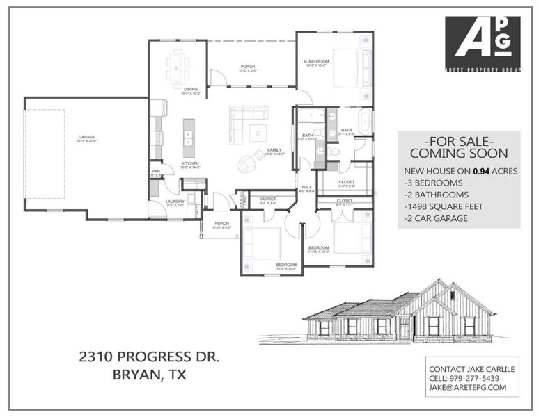 2D floor plan layout of this home in , Brenham, TX (Image 3). 2D floor plan layout of this home in , Brenham, TX (Image 3).