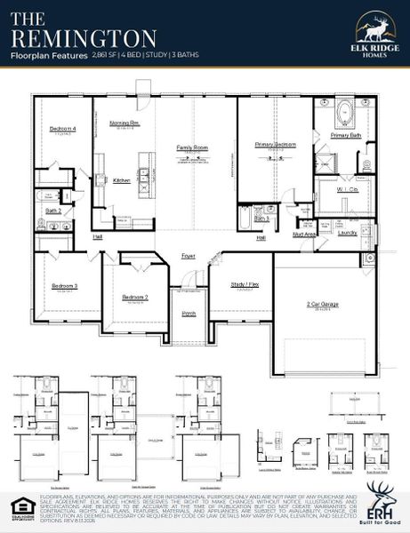 2D floor plan layout of this home in Pine Rock South, Conroe, TX (Image 5). 2D floor plan layout of this home in Pine Rock South, Conroe, TX (Image 5).