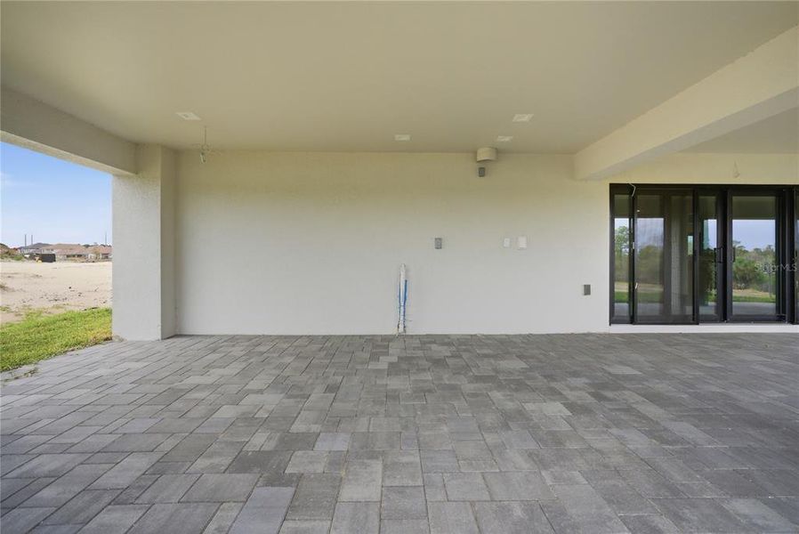 Exterior details and patio area of a home in , Davenport (Image 4).
