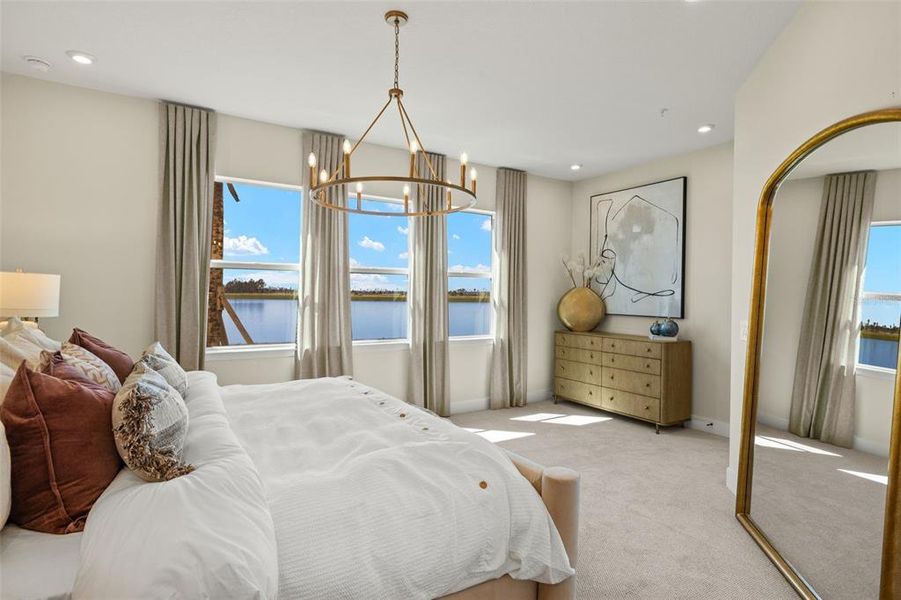 Furnished interior view inside a new home in Wellen Park, Venice (Image 7).