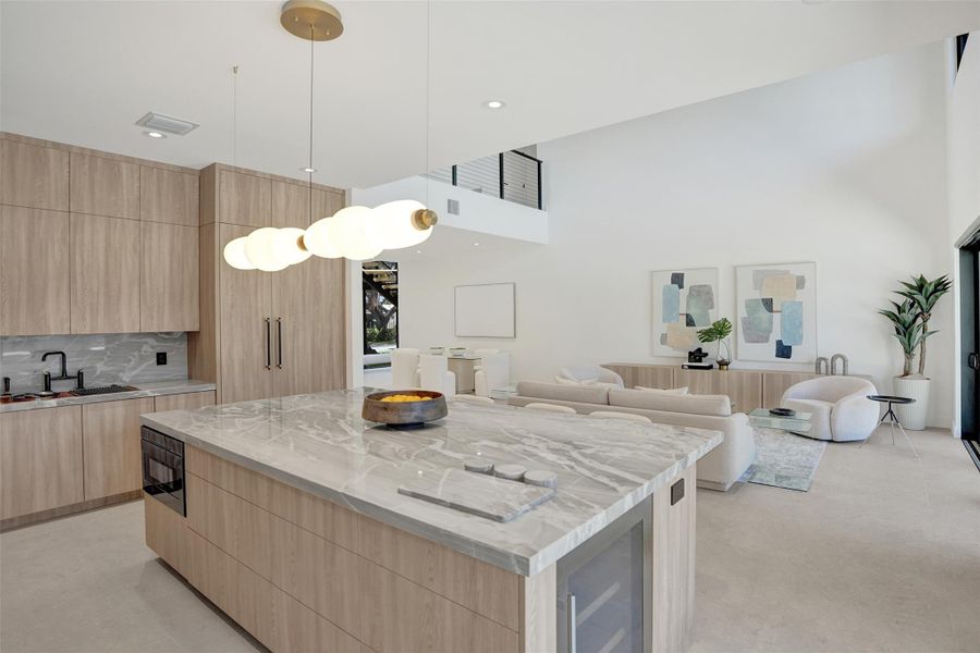 Furnished interior view inside a new home in , Lighthouse Point (Image 16).