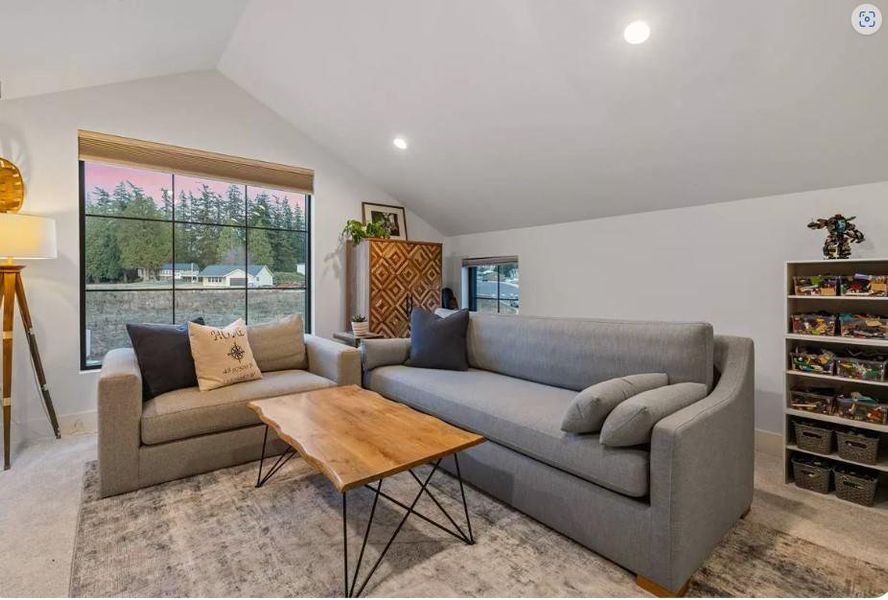 Bonus/Flex room with lofted ceiling and plenty of natural light and can be used as a Bedroom