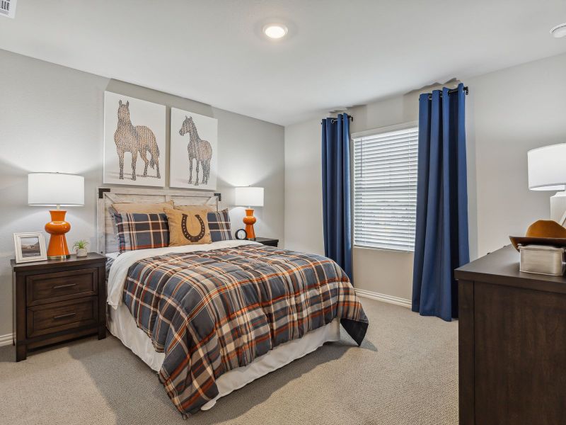 Furnished interior view inside a new home in Lakehaven - Premier Series, Farmersville (Image 13).