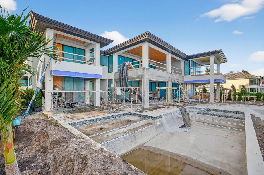 Front exterior of a new home in , Fort Lauderdale, FL, highlighting curb appeal (Image 6).