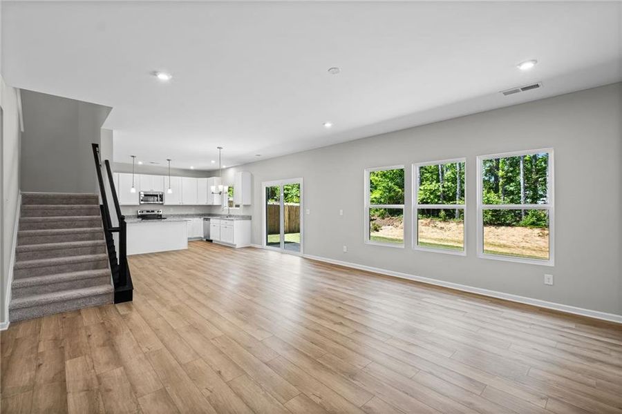 Spacious, unfurnished interior of a new home in Cherry Glen, Euharlee (Image 38).