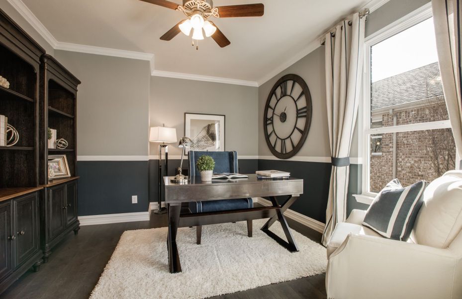 Representative furnished interior of a home built from the Napa Valley by Del Webb in Del Webb at Trinity Falls, McKinney (Image 8).