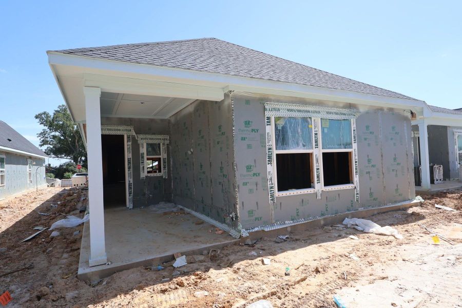 In-progress construction of a new home in The Grand Prairie - Meadow Collection, Waller, TX (Image 6).