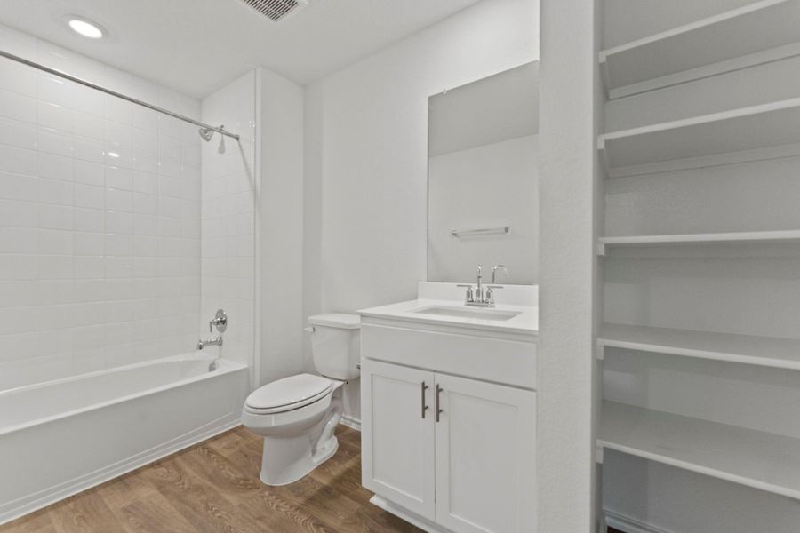 Furnished interior view inside a new home in Palomino, Manor (Image 12).