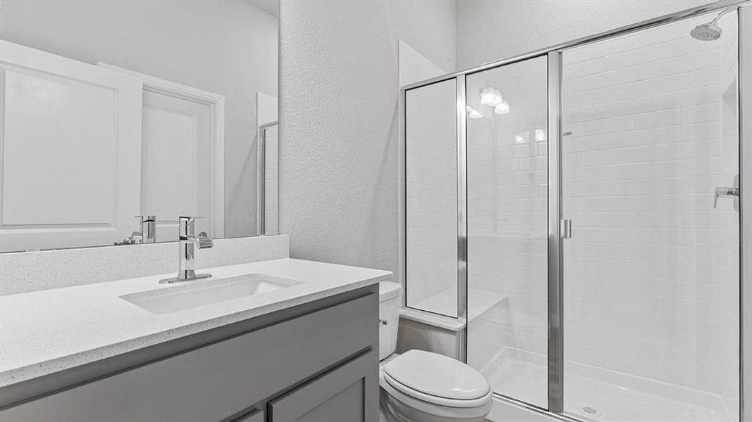 Furnished interior view inside a new home in Lakeview Pointe, Grand Prairie (Image 12).