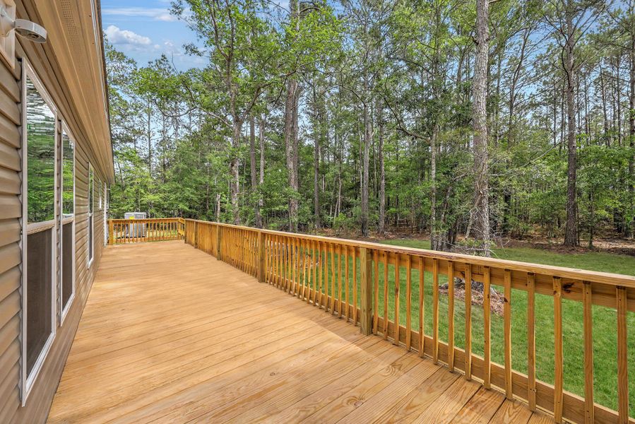 Exterior details and patio area of a home in , Ridgeville (Image 2).