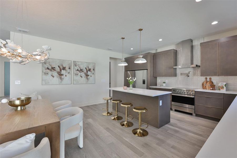 Furnished interior view inside a new home in , Tampa (Image 56).