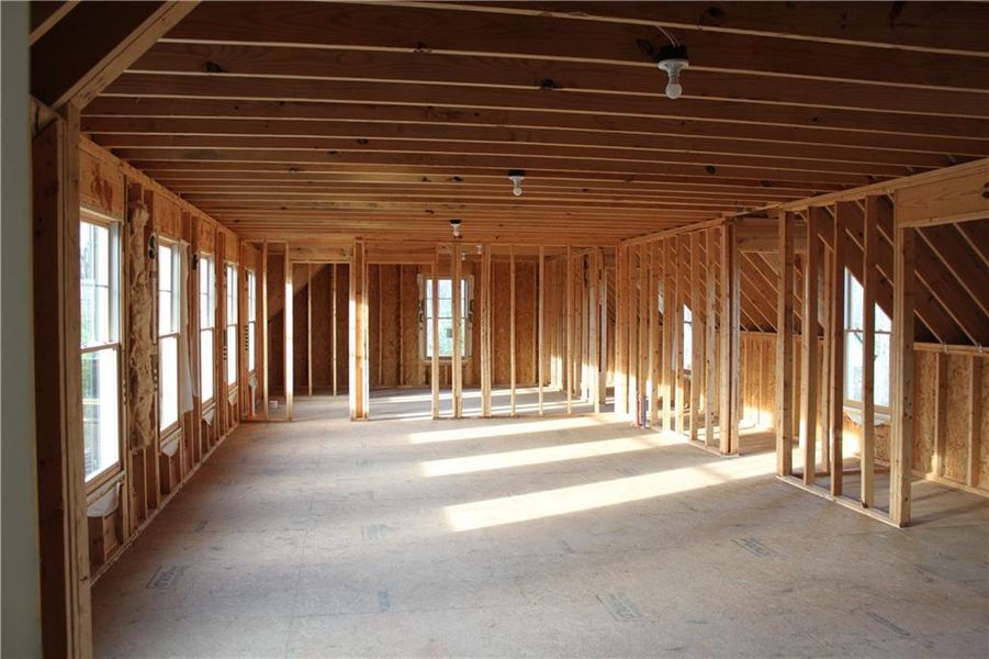 In-progress construction of a new home in , Milton, GA (Image 47).
