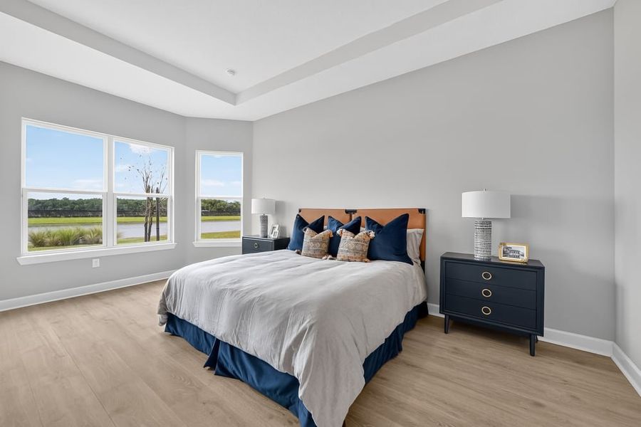 Representative furnished interior of a home built from the Ambra by Taylor Morrison in Center Lake Ranch Community Group Page, St. Cloud (Image 15).