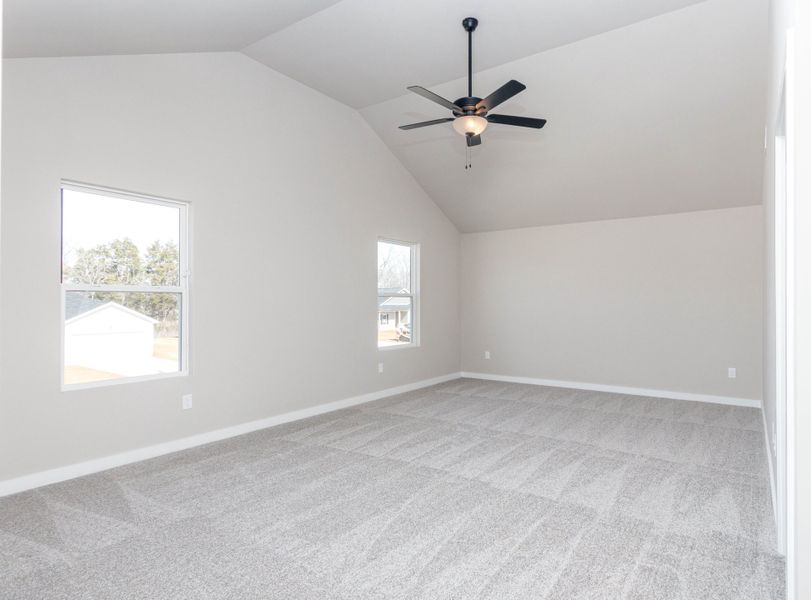 Representative unfurnished interior of a home built from the Cypress w/ Bonus Rm by Nason Homes in Woodland Farms, Dickson (Image 24).