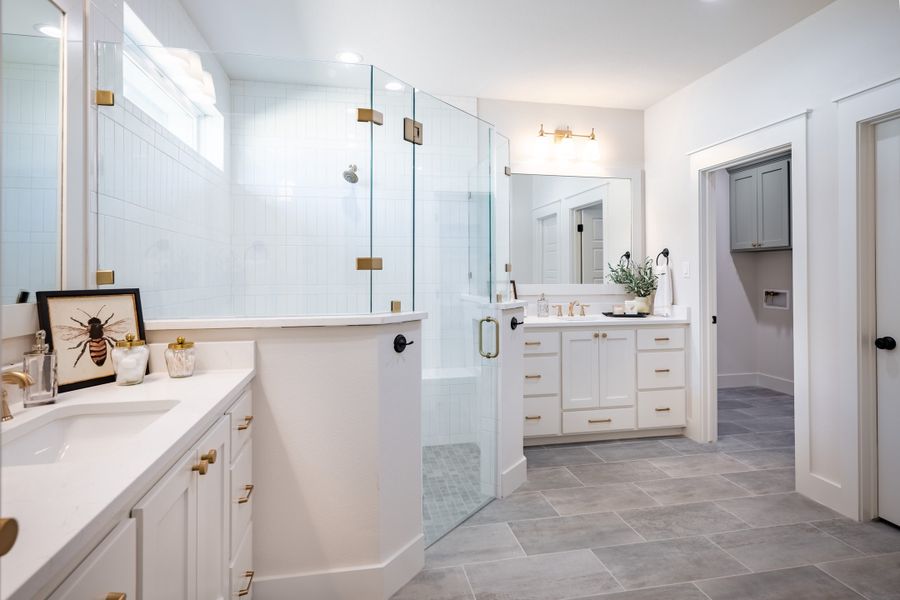 Representative furnished interior of a home built from the The Addison by Reece Homes in Pebble Creek, College Station (Image 37).