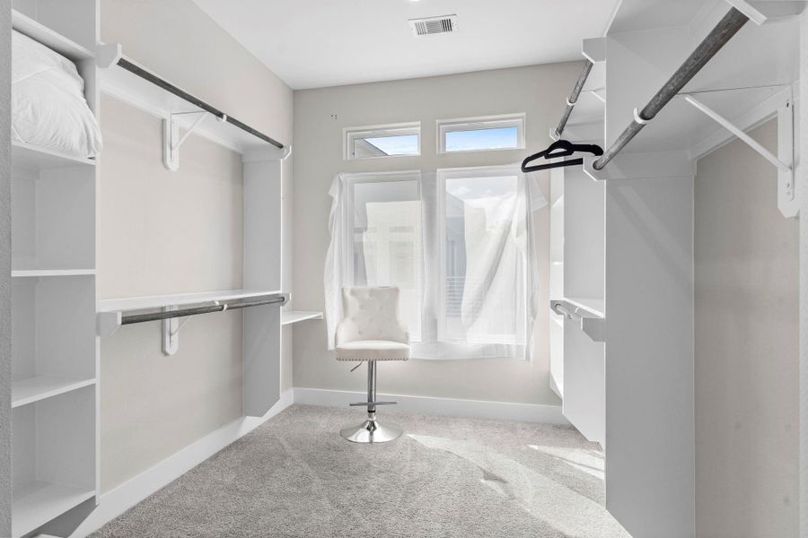 Furnished interior view inside a new home in , Houston (Image 35).