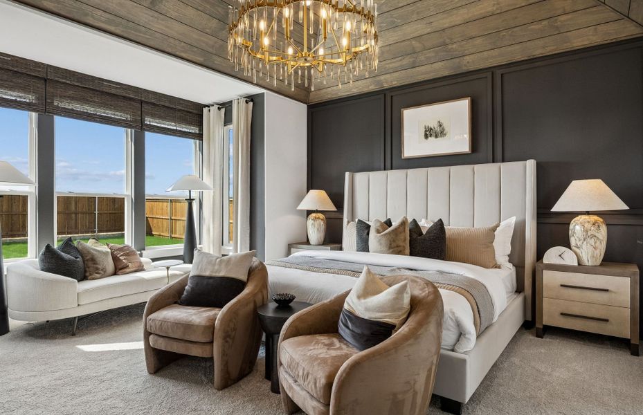 Representative furnished interior of a home built from the Rainier by Pulte Homes in Overland Grove, Forney (Image 33).