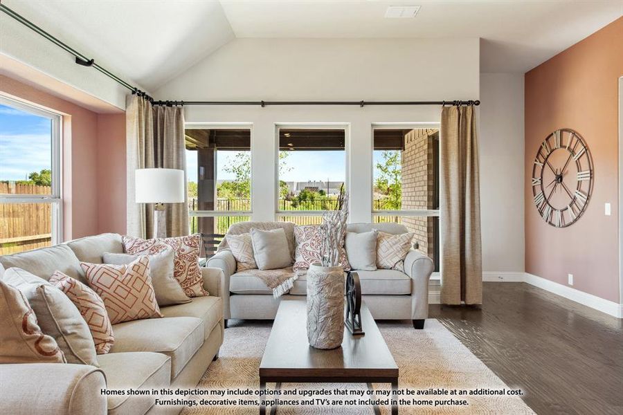 Furnished interior view inside a new home in Hunters Ridge, Crowley (Image 21). Furnished interior view inside a new home in Hunters Ridge, Crowley (Image 21).