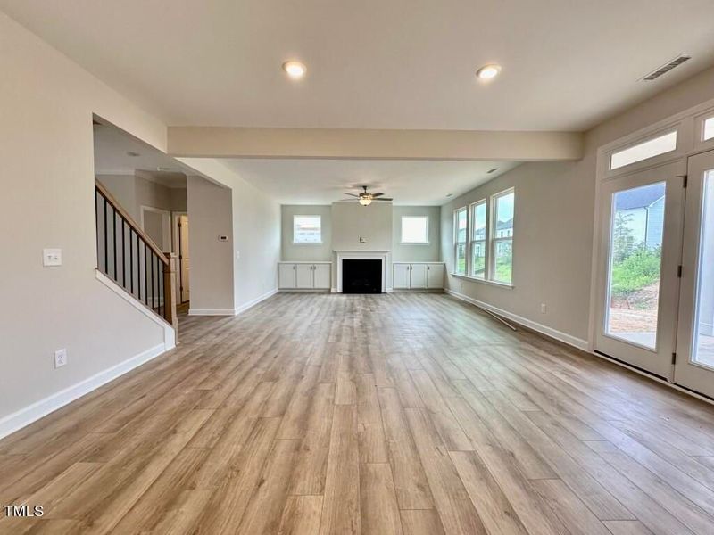 Spacious, unfurnished interior of a new home in Glenmere, Knightdale (Image 81). Spacious, unfurnished interior of a new home in Glenmere, Knightdale (Image 81).