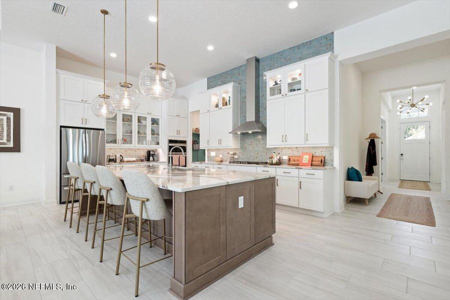 Furnished interior view inside a new home in , Ponte Vedra (Image 16).