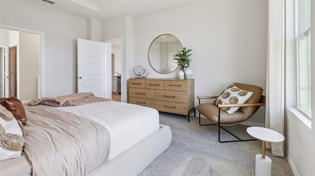 Furnished interior view inside a new home in Archers Mill, Ormond Beach (Image 4). Furnished interior view inside a new home in Archers Mill, Ormond Beach (Image 4).