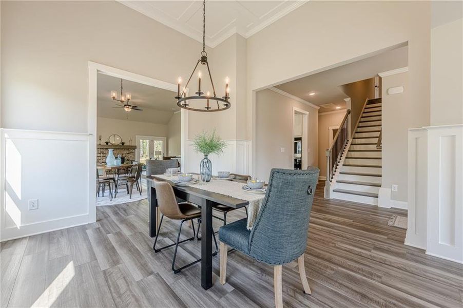 Furnished interior view inside a new home in , Covington (Image 37).