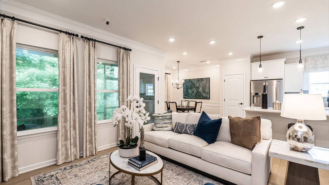 Furnished interior view inside a new home in Alder Creek, Benson (Image 6).