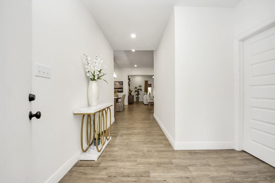 Furnished interior view inside a new home in , Crosby (Image 13). Furnished interior view inside a new home in , Crosby (Image 13).