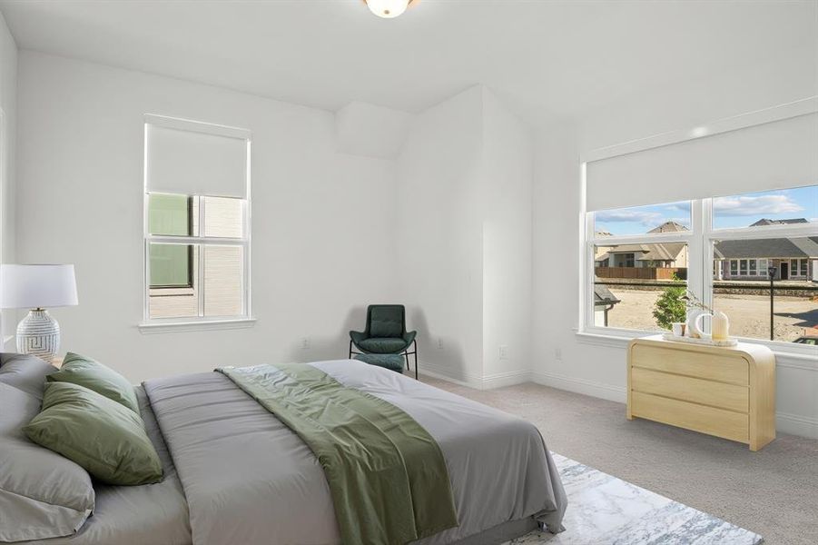 Furnished interior view inside a new home in , Aledo (Image 22). Furnished interior view inside a new home in , Aledo (Image 22).